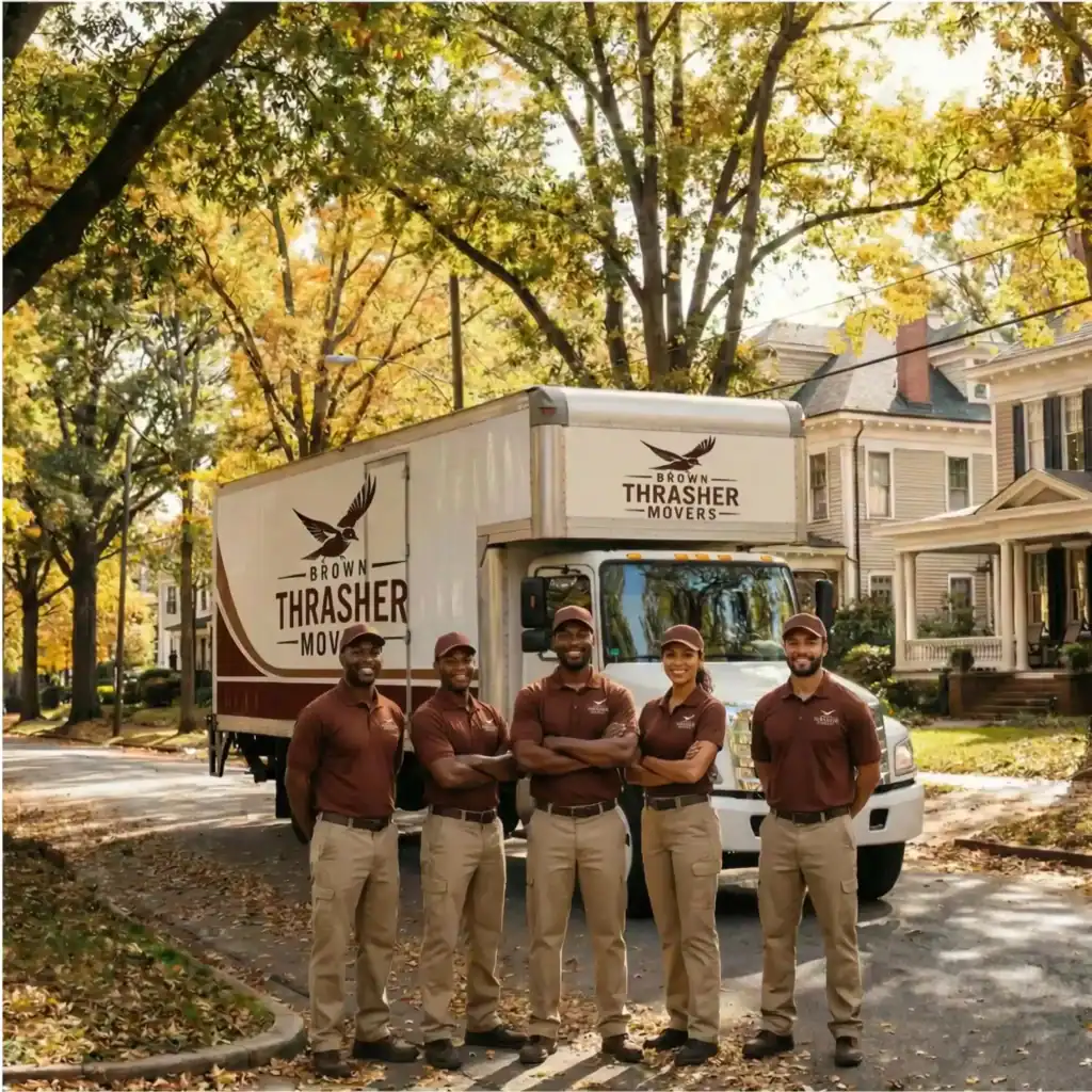 Brown Thrasher Movers Team Portrait