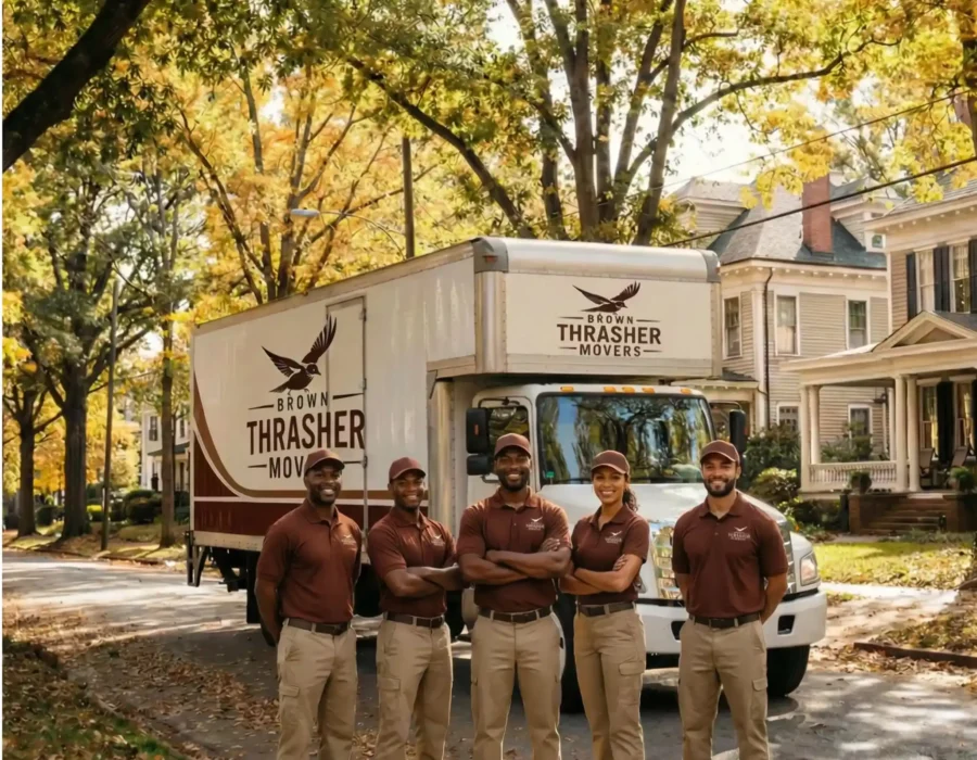 Brown Thrasher Movers Team Portrait