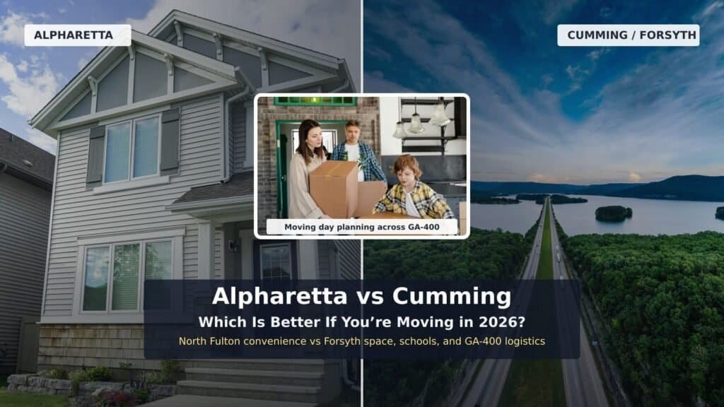Alpharetta vs Cumming Forsyth County moving guide 2026